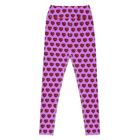 Pixel Hearts Leggings (Women's XS-XL)