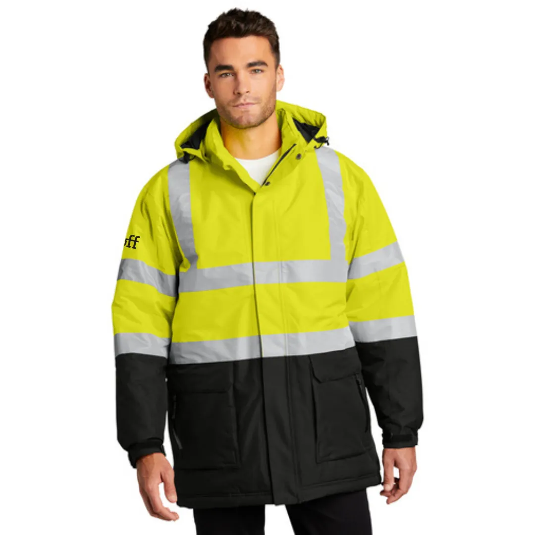 Port Authority® ANSI 107 Class 3 Safety Heavyweight Parka