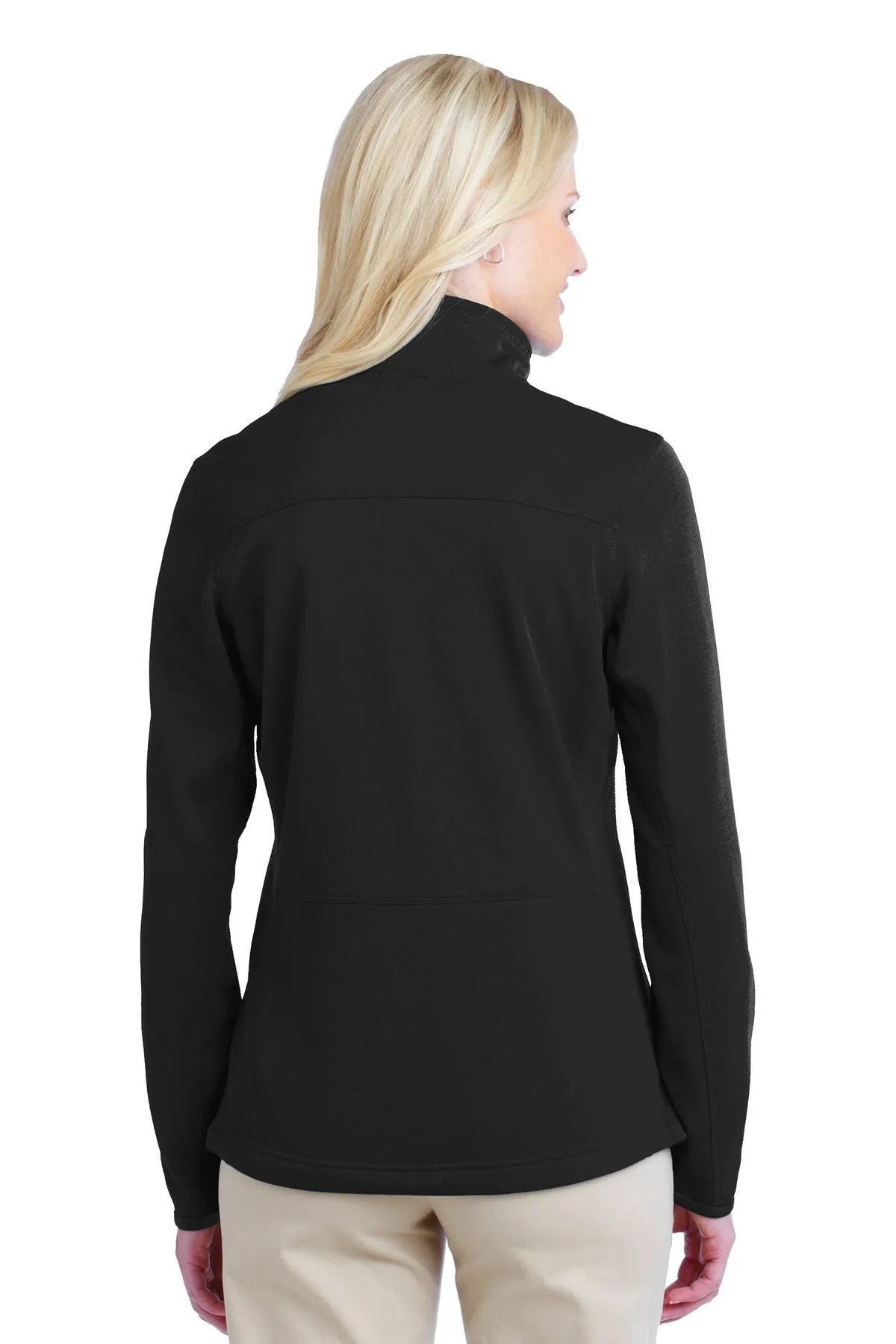 Port Authority® Ladies Pique Fleece Jacket. L222