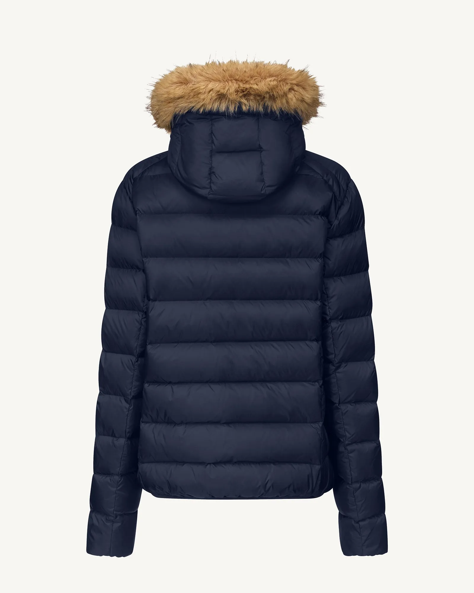 Prestige Extreme Cold hooded down jacket Navy