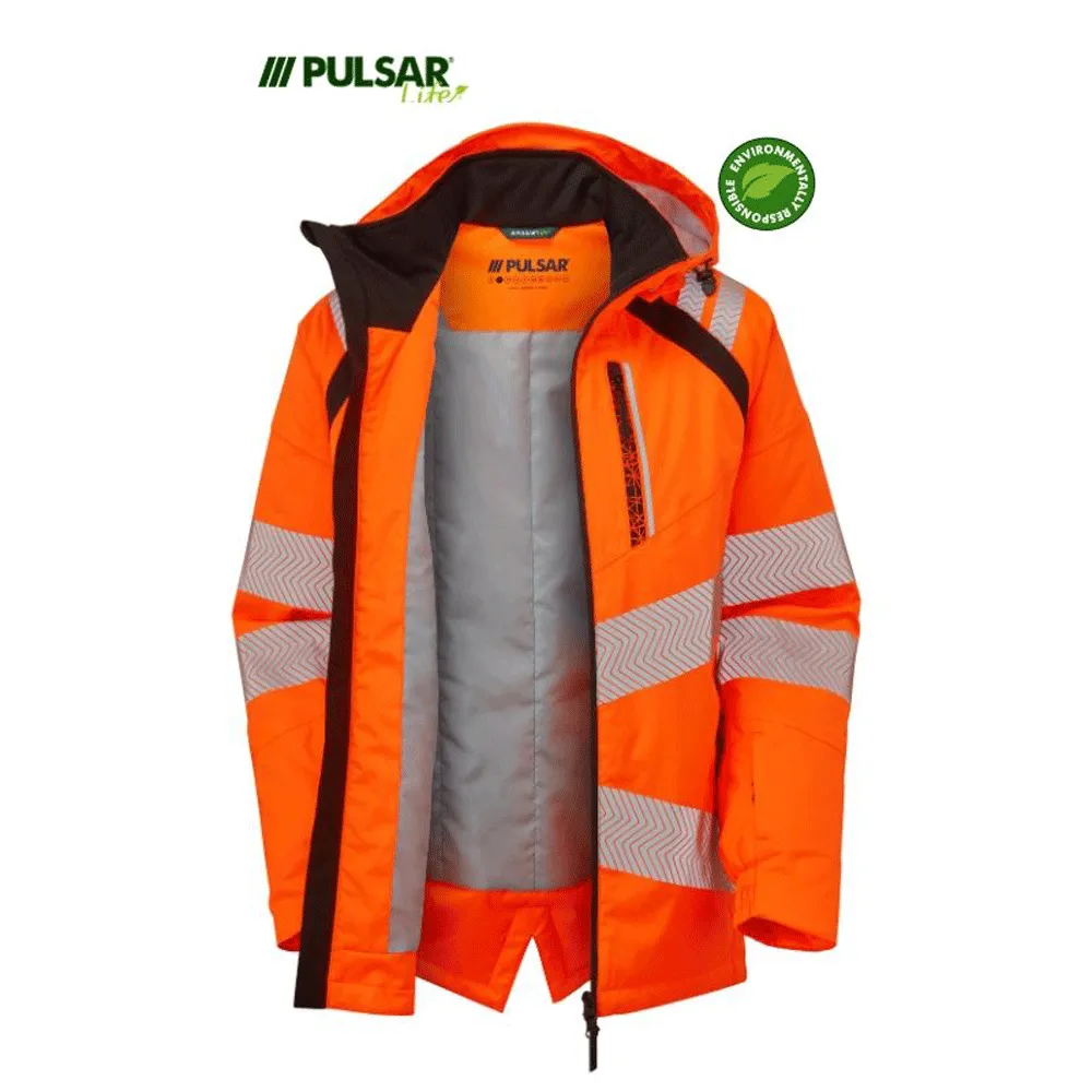 PULSAR® LIFE LFE969 GRS Women's Waterproof Hi-Vis Insulated Parka Orange