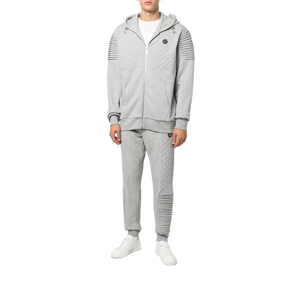 Quilted Cotton Tracksuit Set