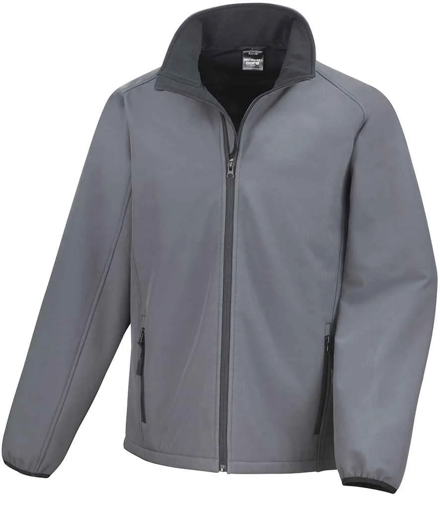 Result Core Printable Soft Shell Jacket