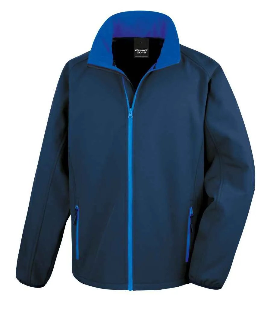 Result Core Printable Soft Shell Jacket