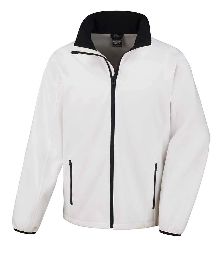 Result Core Printable Soft Shell Jacket