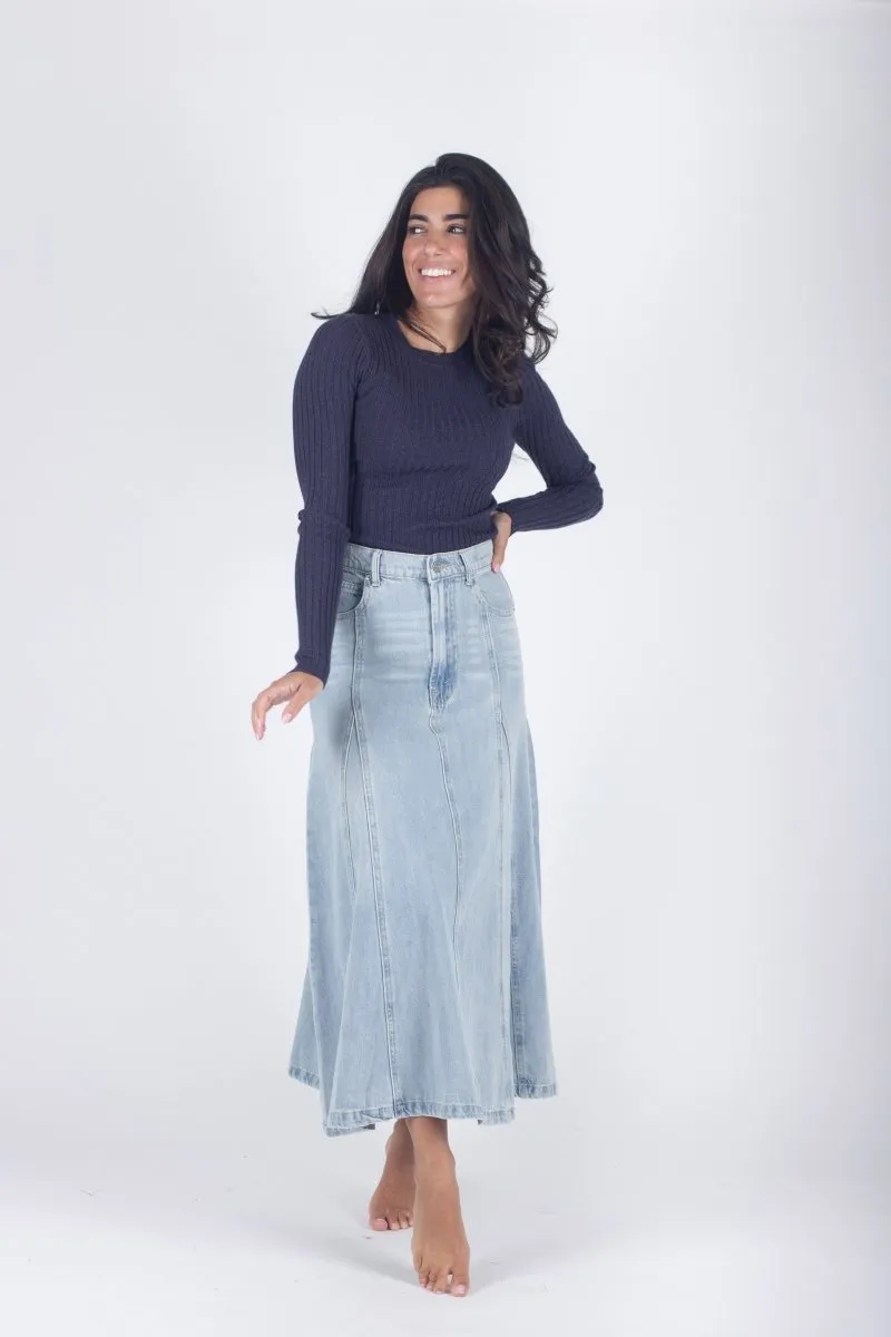 ROSIE SKIRT (BLUE)