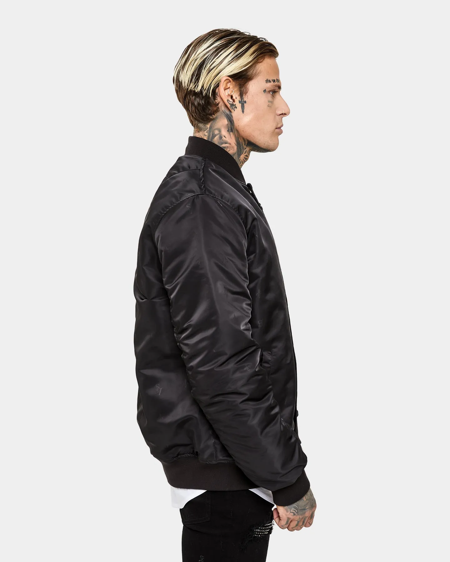 Saint Morta Icarus Bomber Jacket Black