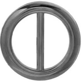 Scarf Circle Pin Pewter - XSmall