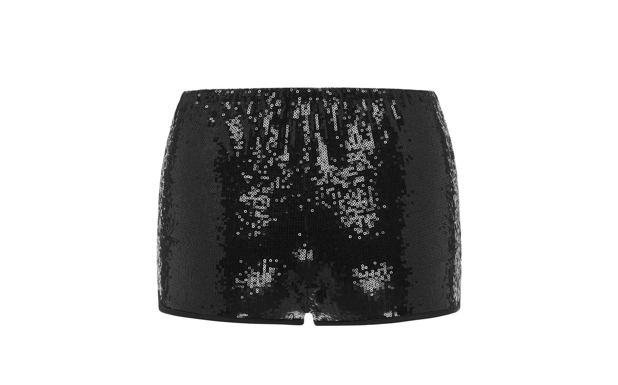 Sequinned boy leg short