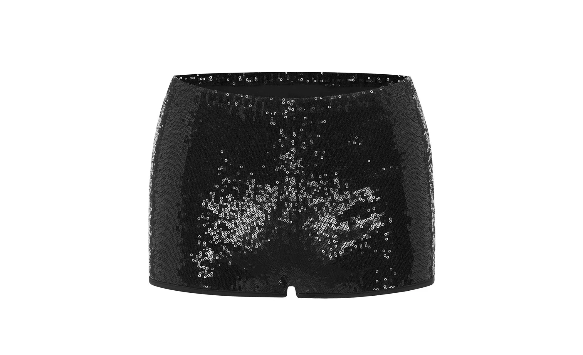 Sequinned boy leg short