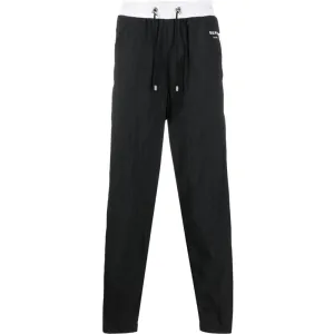 Side Snap-Button Track Trousers