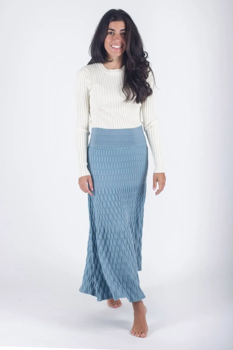 SUSAN SKIRT (BLUE)