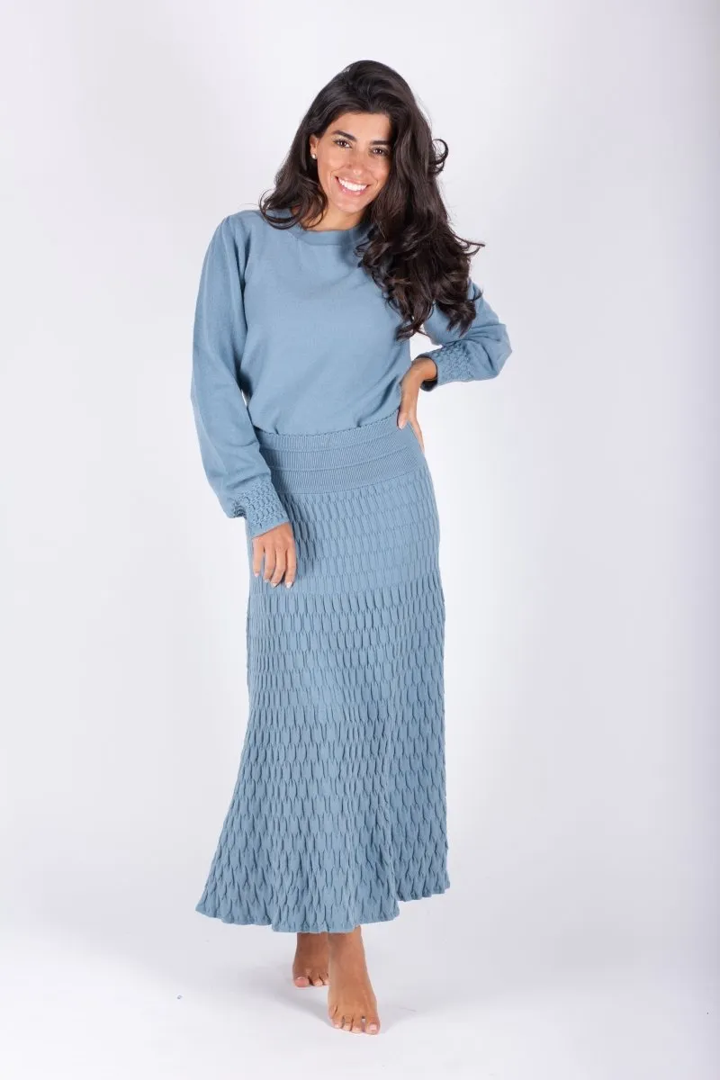 SUSAN SKIRT (BLUE)