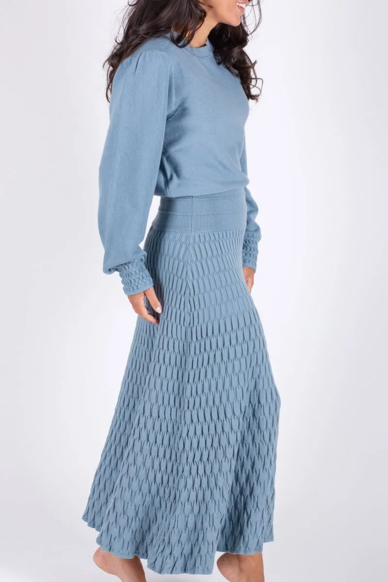 SUSAN SKIRT (BLUE)