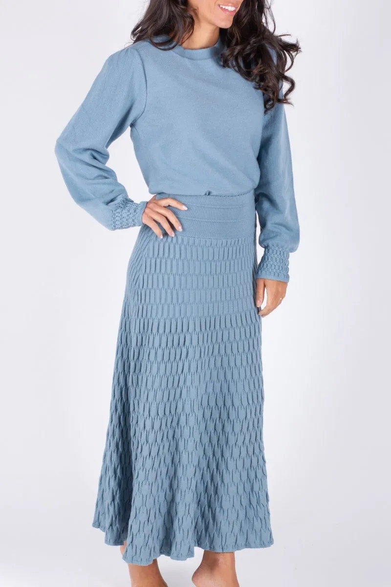 SUSAN SKIRT (BLUE)