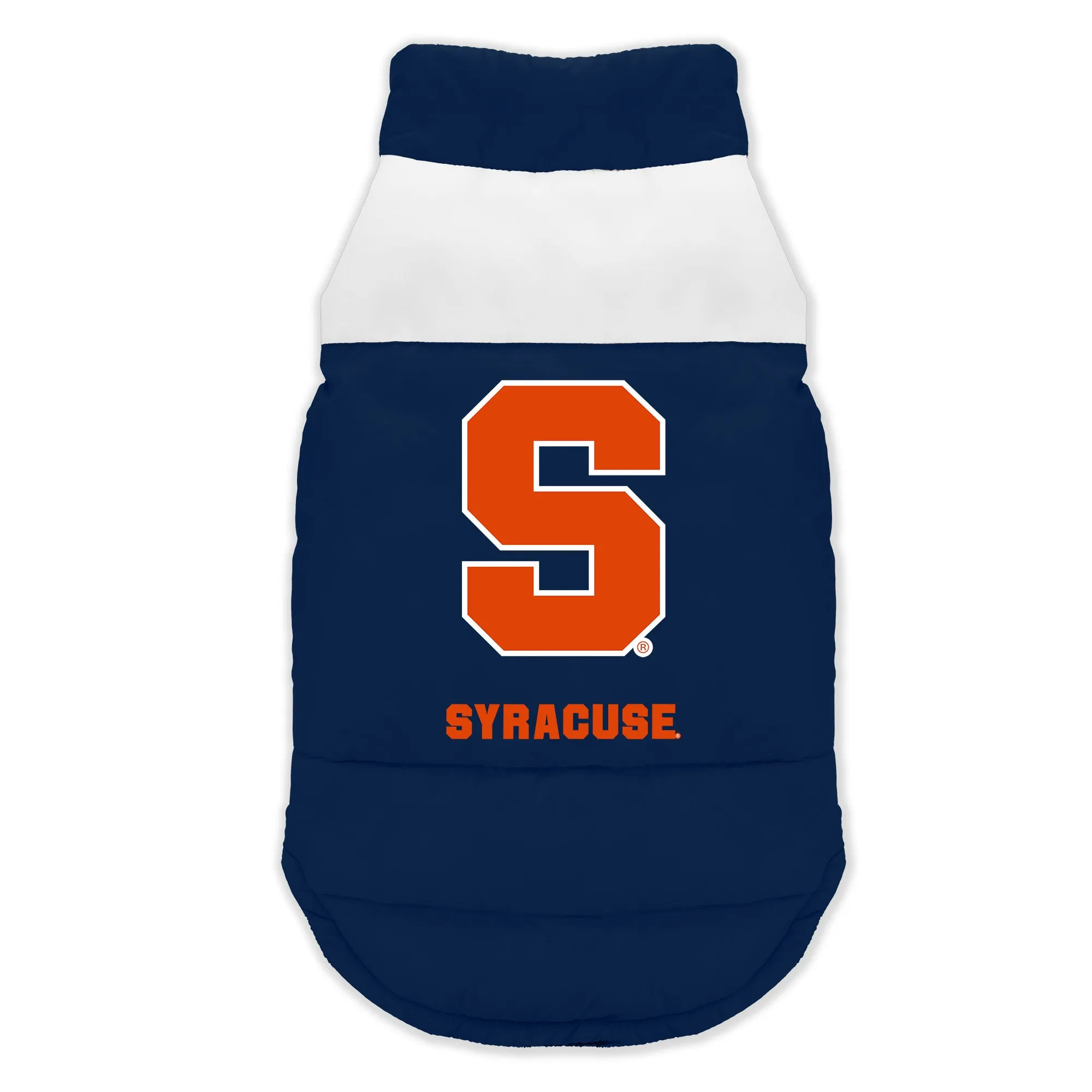 Syracuse University Pet Parka Puff Vest