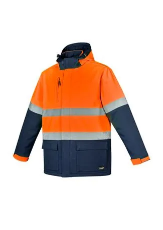 Syzmik Unisex Hi Vis Antarctic Softshell Taped Jacket (ZJ553)