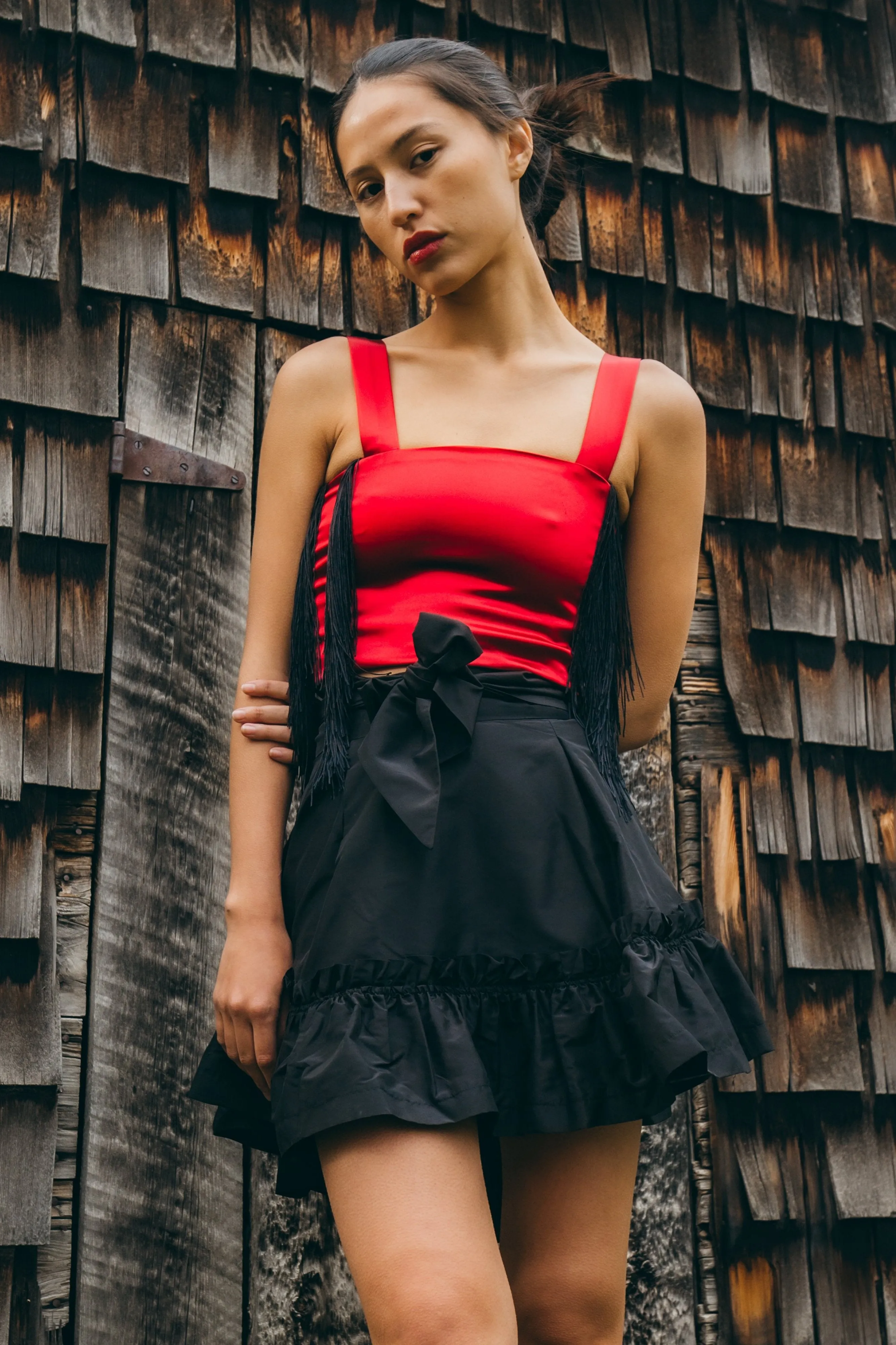 Taffeta Quinoa Skirt