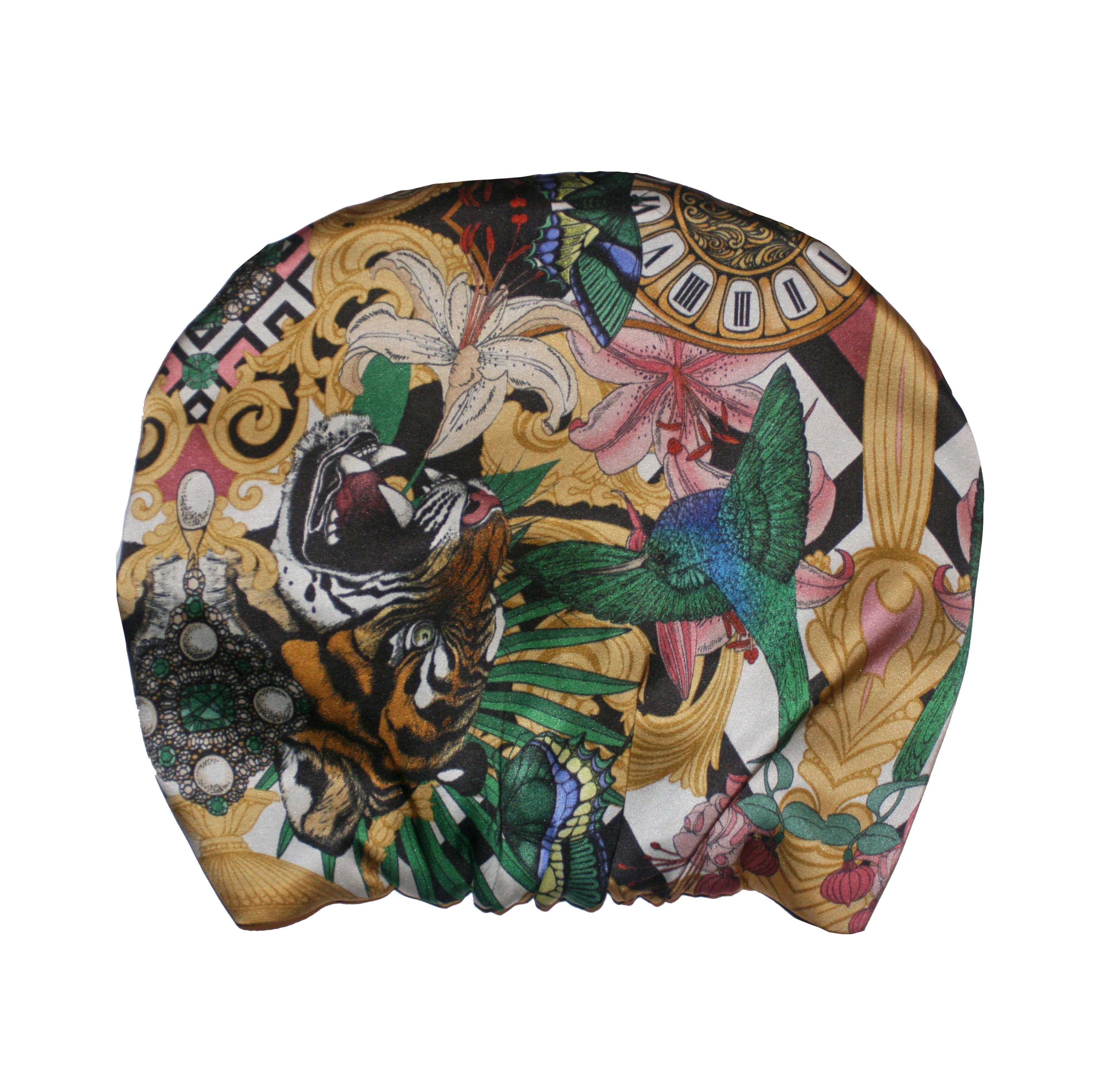 The Baroque Tiger Silk Turban