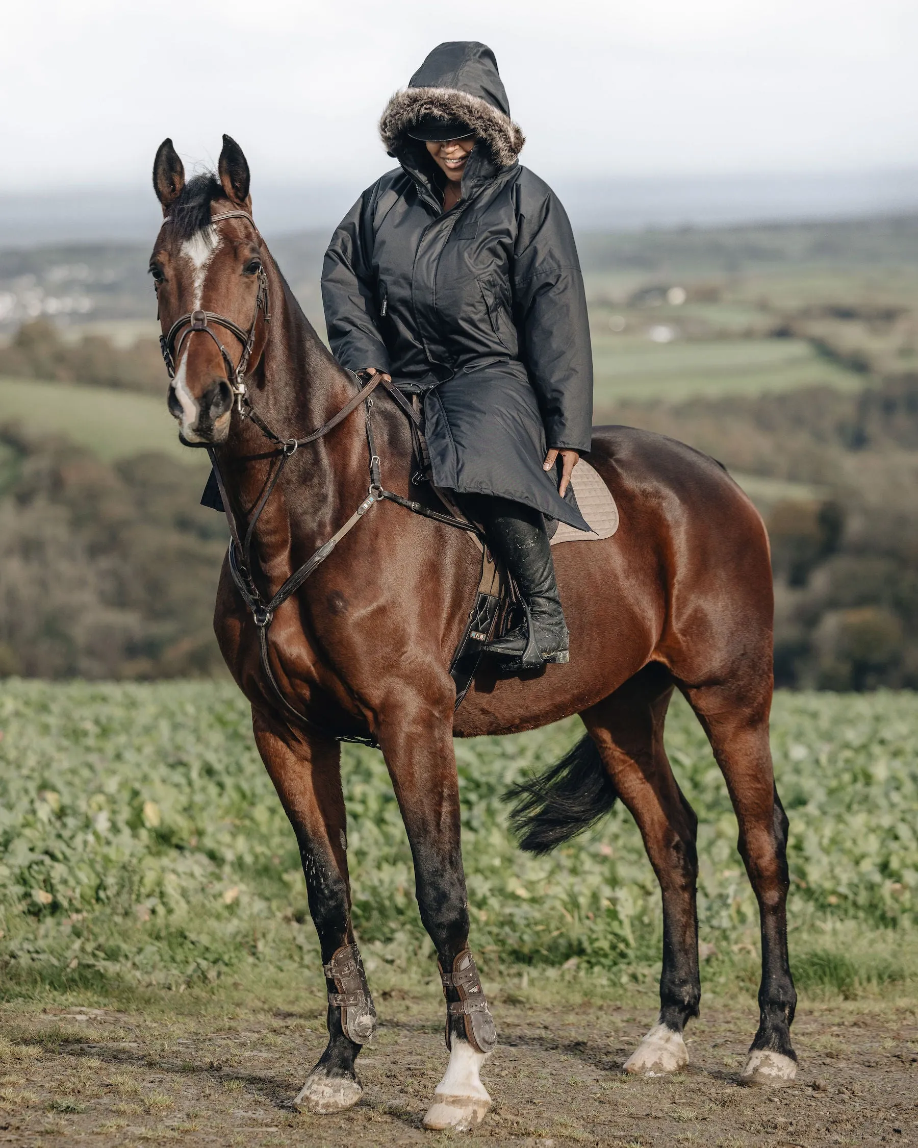 The Winter Parka Quilted Lining & Removable Hood