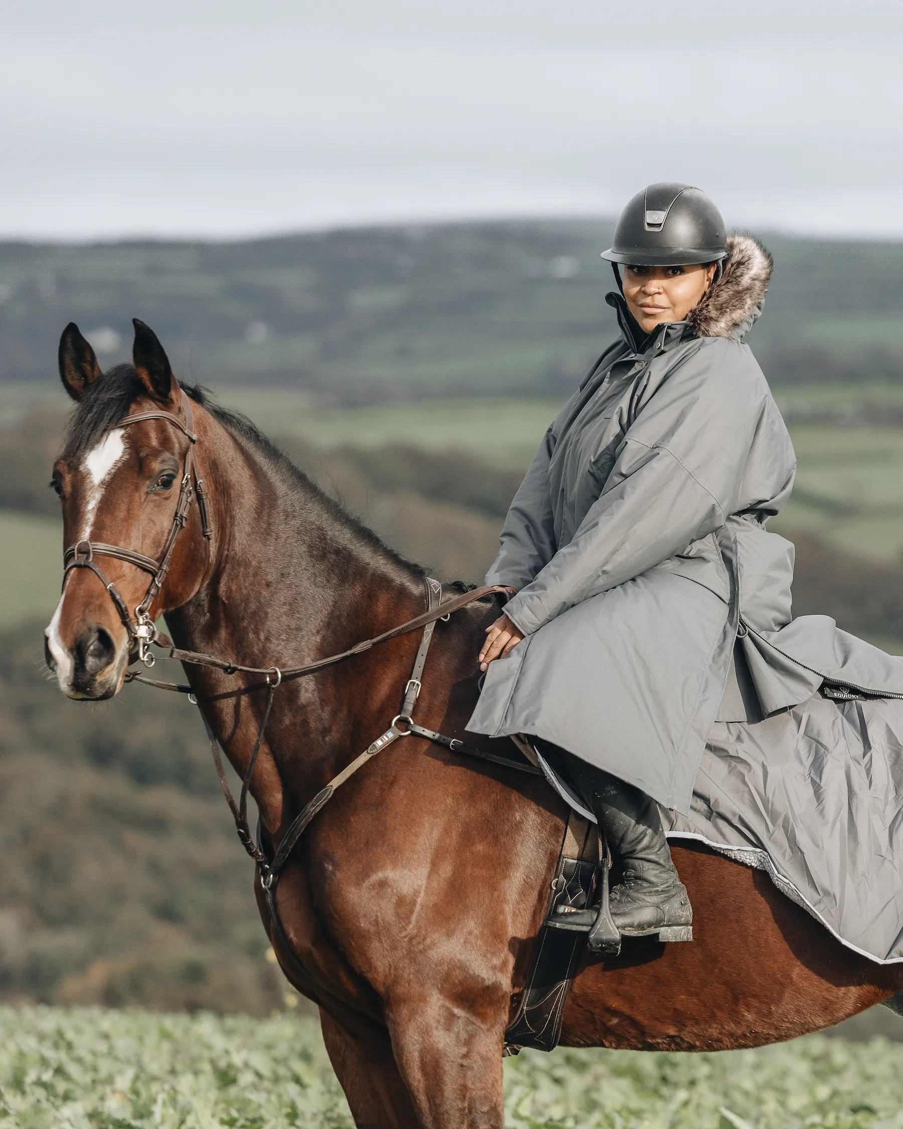 The Winter Parka Quilted Lining & Removable Hood