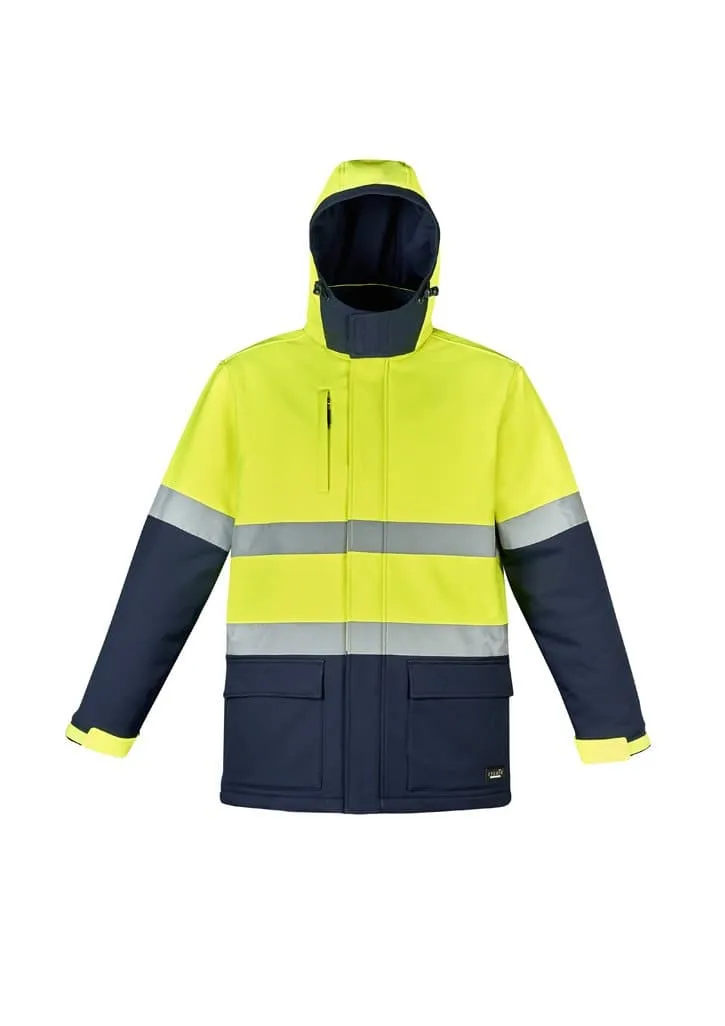 Unisex Hi Vis Antarctic Softshell Taped Jacket ZJ553