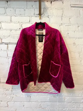 Velvet Quilted Jacket