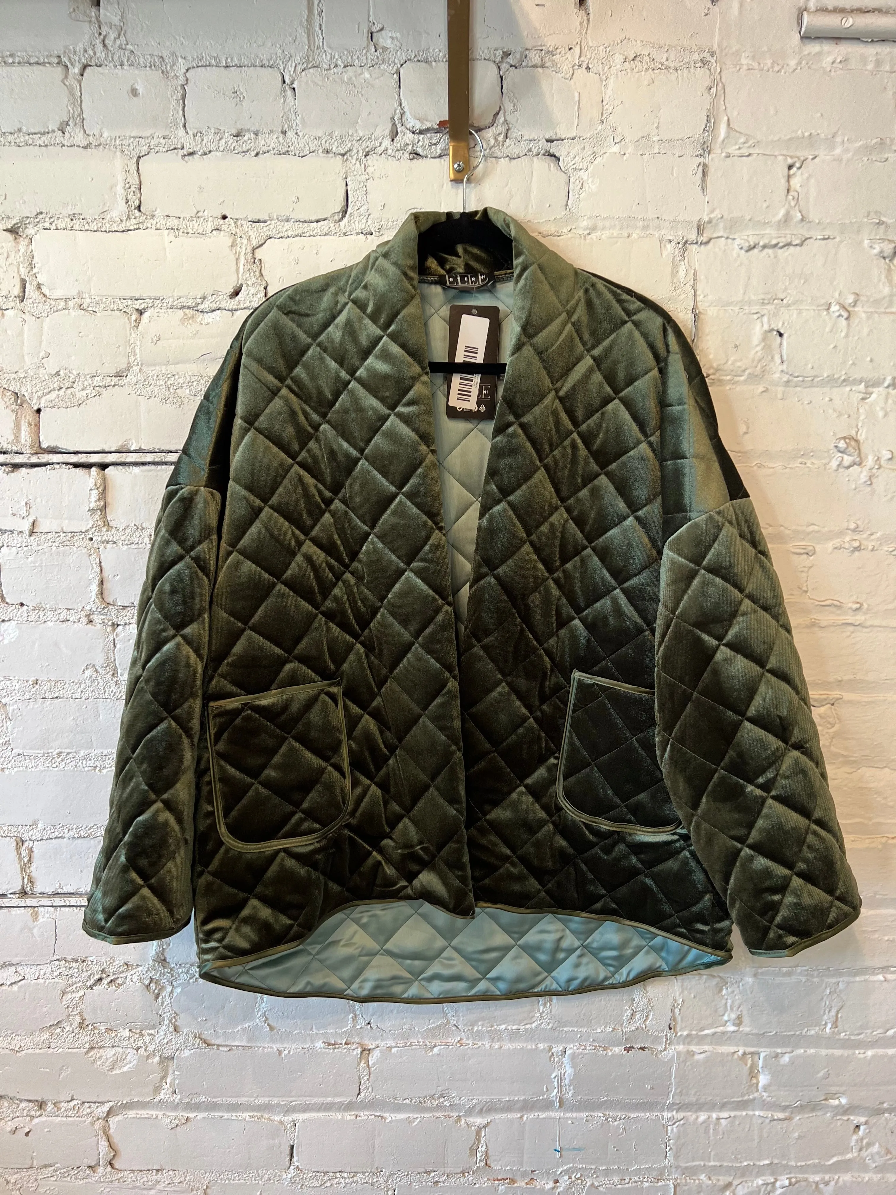 Velvet Quilted Jacket