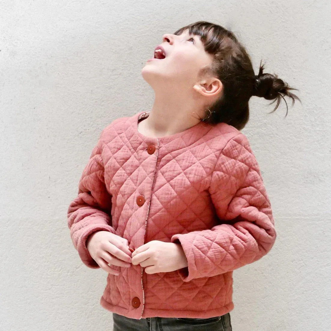 Vic Cardigan - Kids- Sewing Pattern | Ikatee