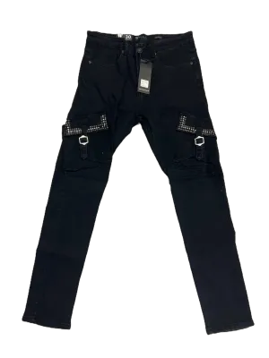 Waimea Jet Black Skinny Jeans