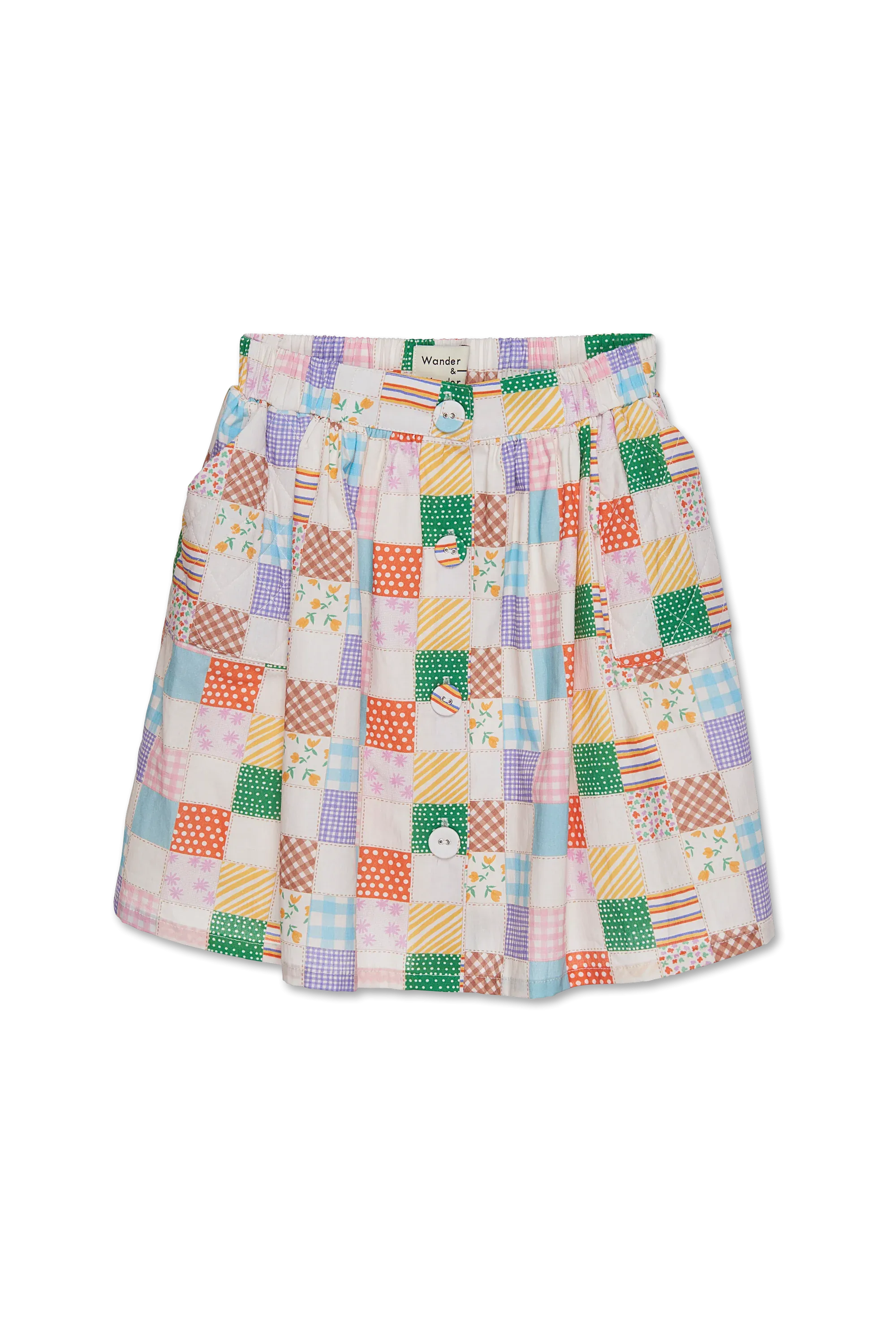 Wander and Wonder Quilted Skirt