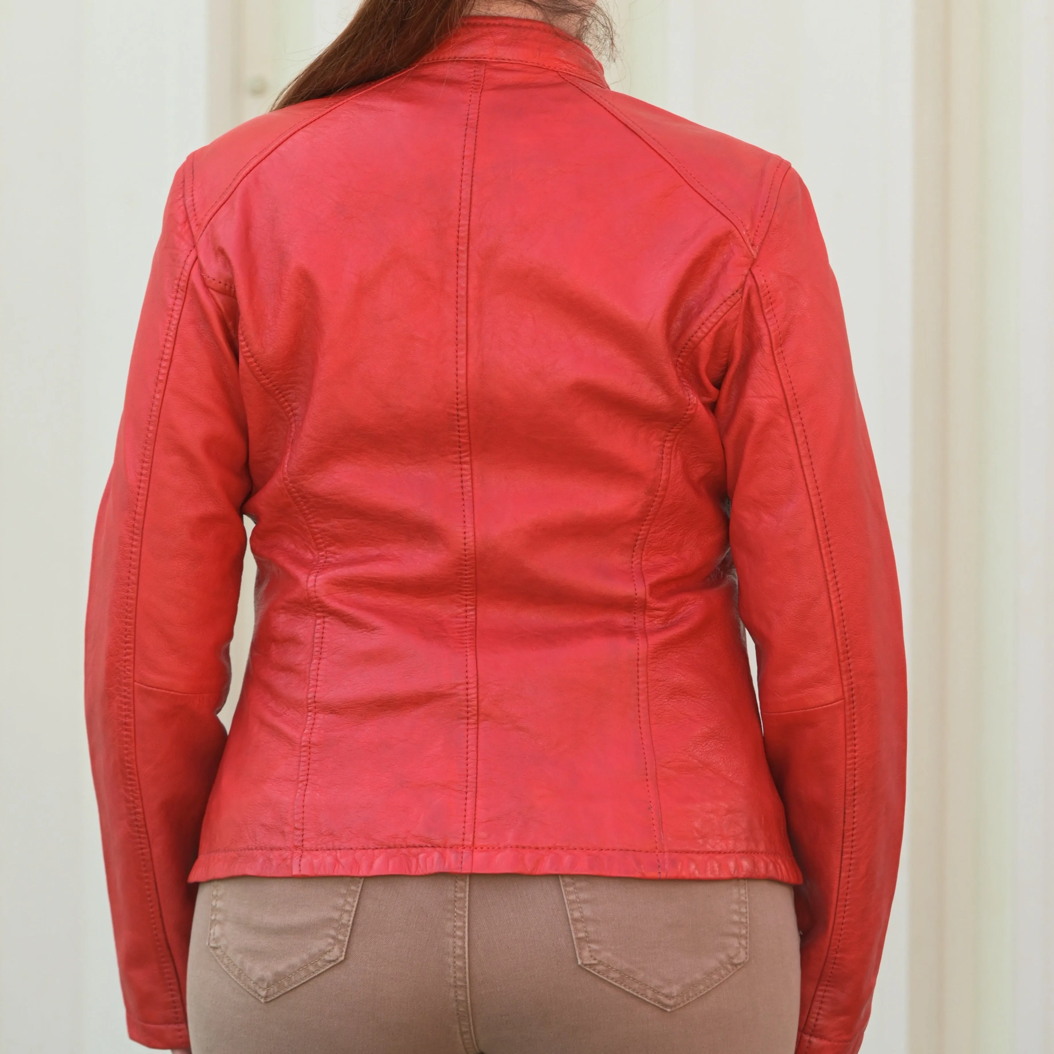 Women's Classic Leather Jacket