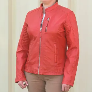 Women's Classic Leather Jacket