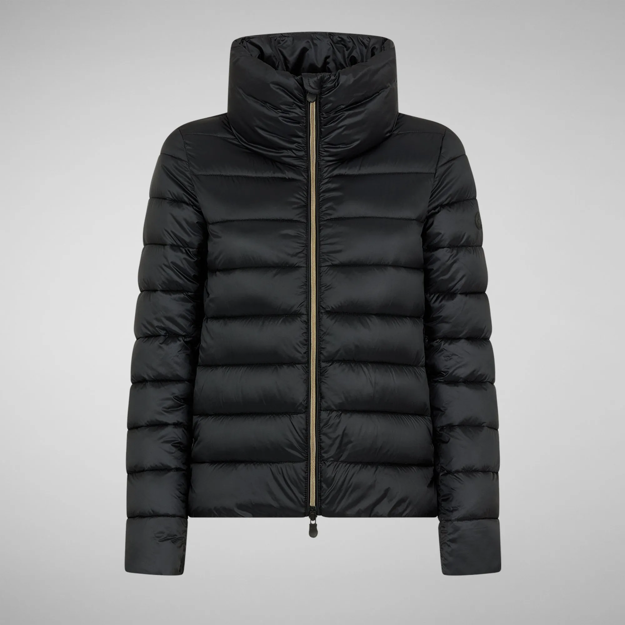 Women's Elsie Puffer Jacket in Black