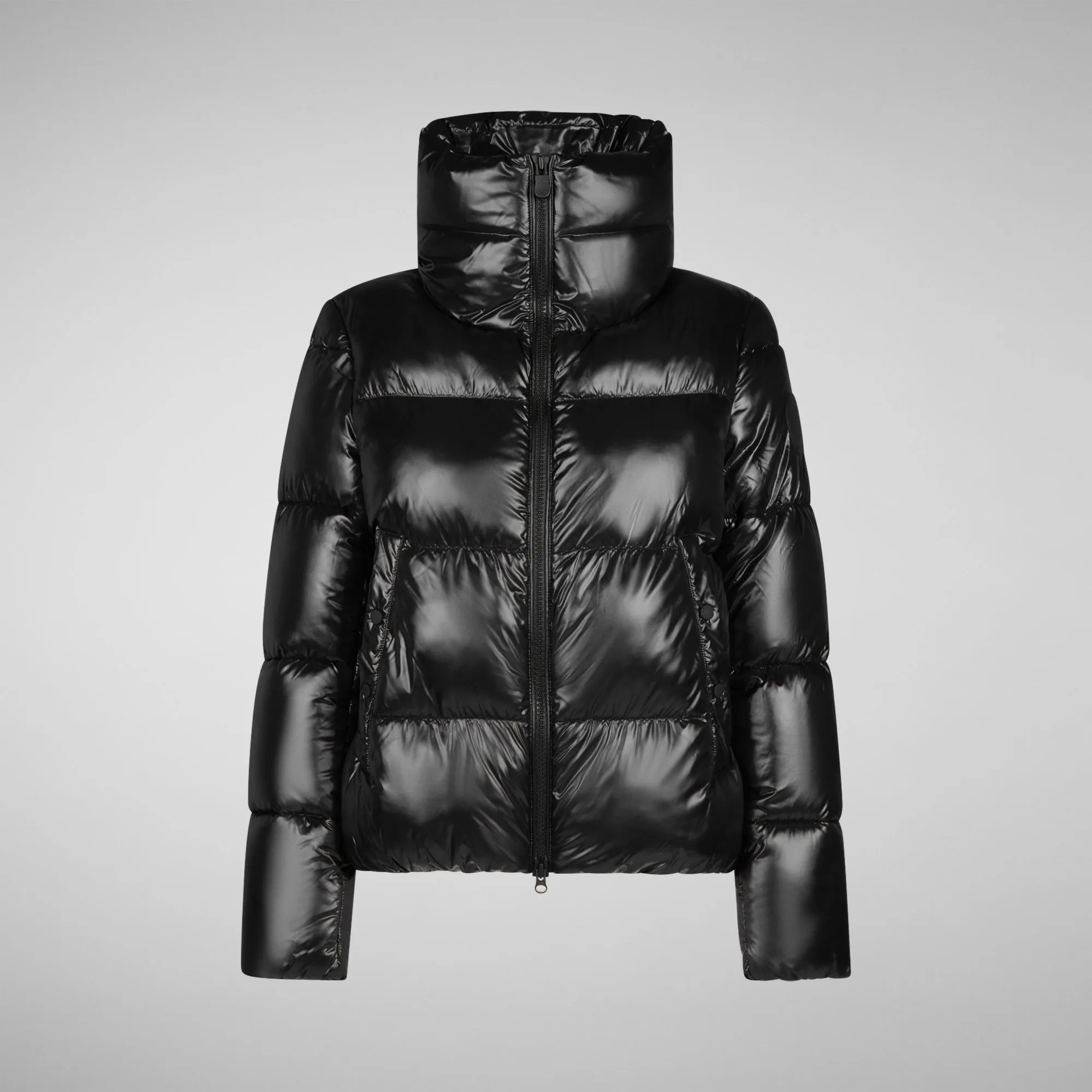 Women's Isla Puffer Jacket in Black