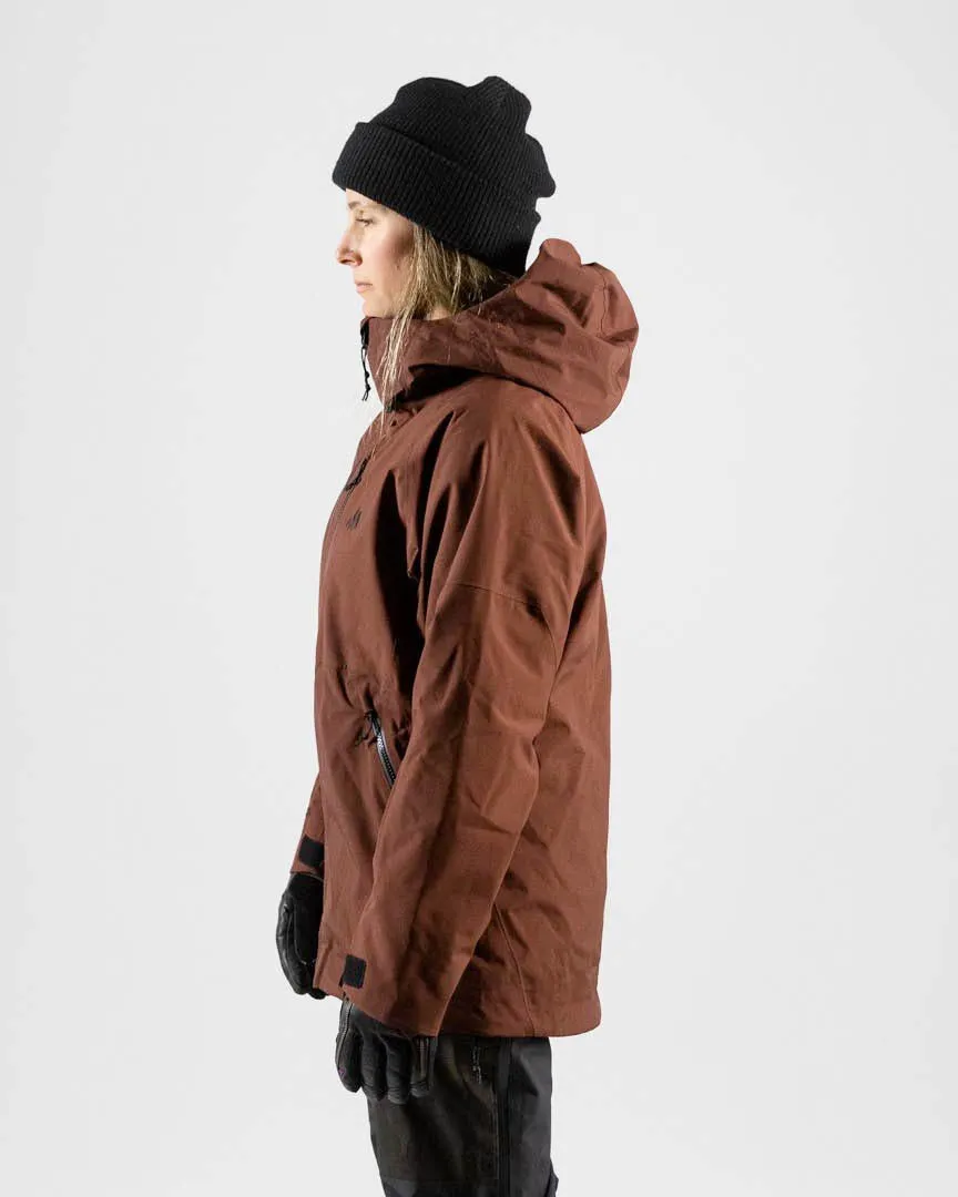 Women's MTN Surf Parka Winter Jacket - Vulcan Red