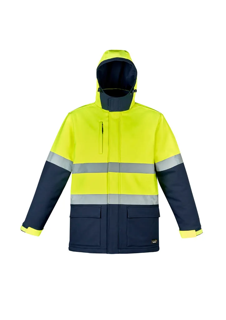 ZJ553 Syzmik Unisex Hi Vis Antarctic Softshell Taped Jacket